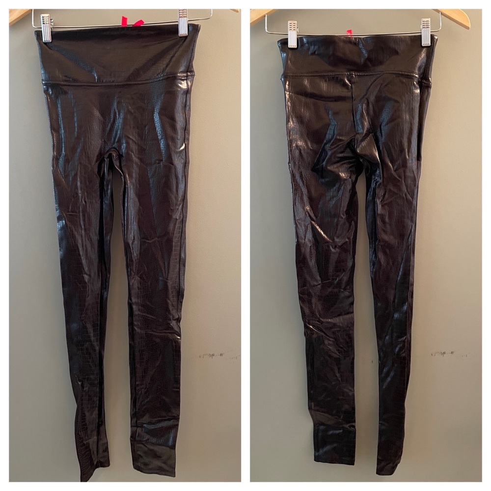Spanx s snake print leggings size small